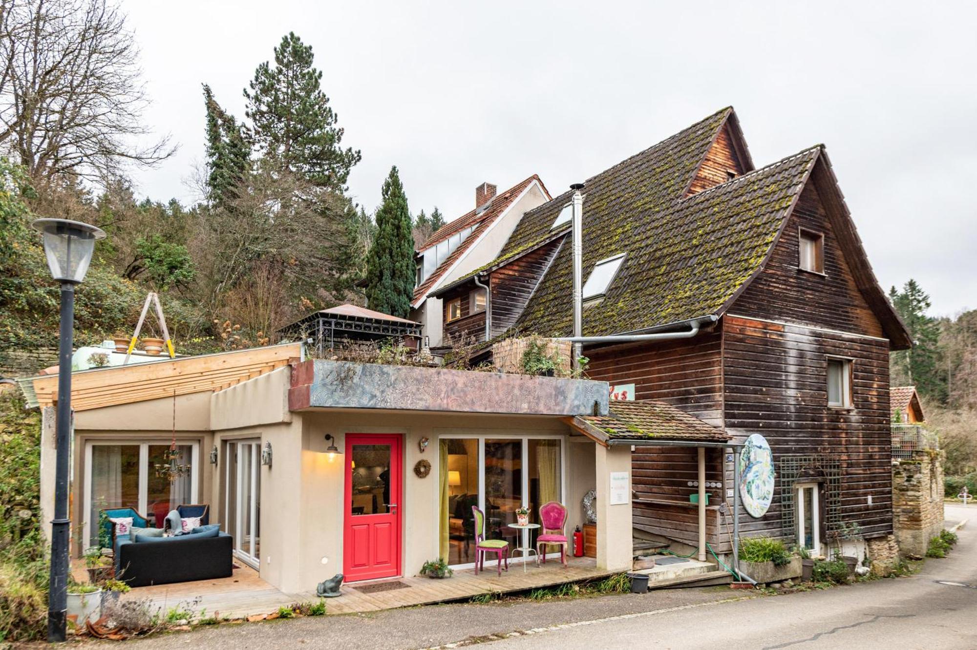 Haus Der Malerin Andrea Gawaz Appartement Mullheim  Buitenkant foto